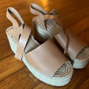 Antonio Melani wedge/platforms, size 8